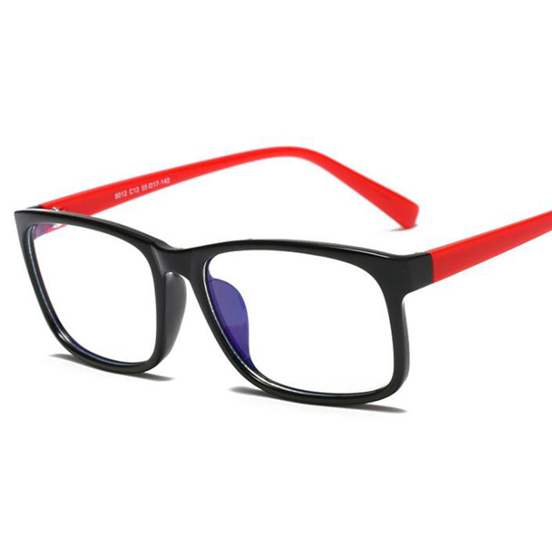 Anti-blue glasses student glasses Red LEG