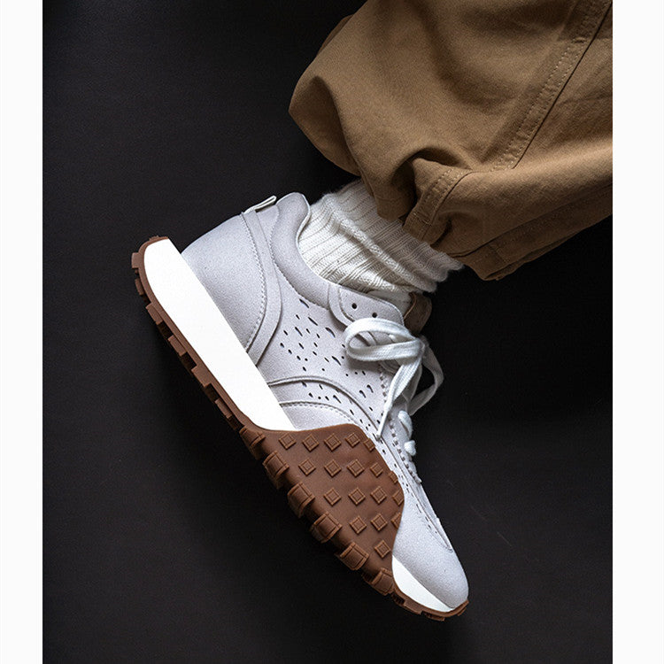 Retro Niche Thick-soled Jogging Sneakers