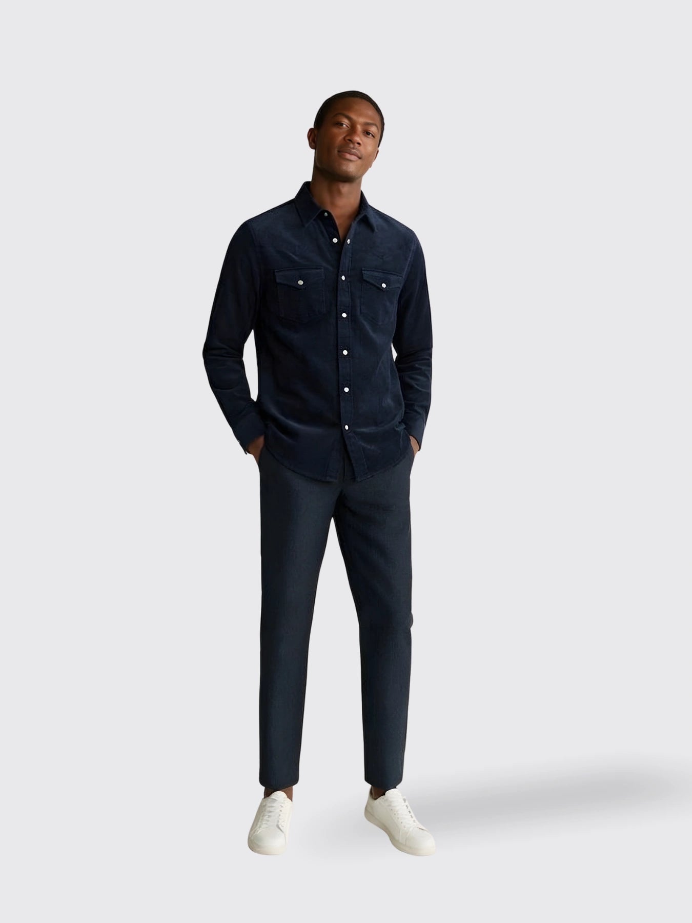 Casual Business Shirt Pure Cotton