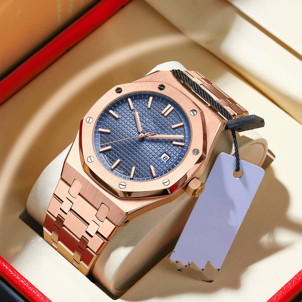 Poedagar Waterproof Calendar Watch