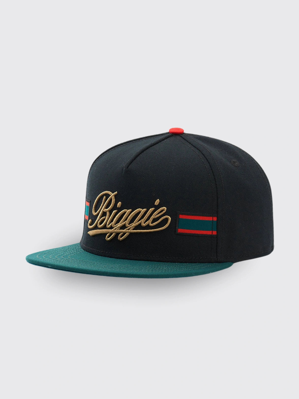 Embroidered baseball cap Black