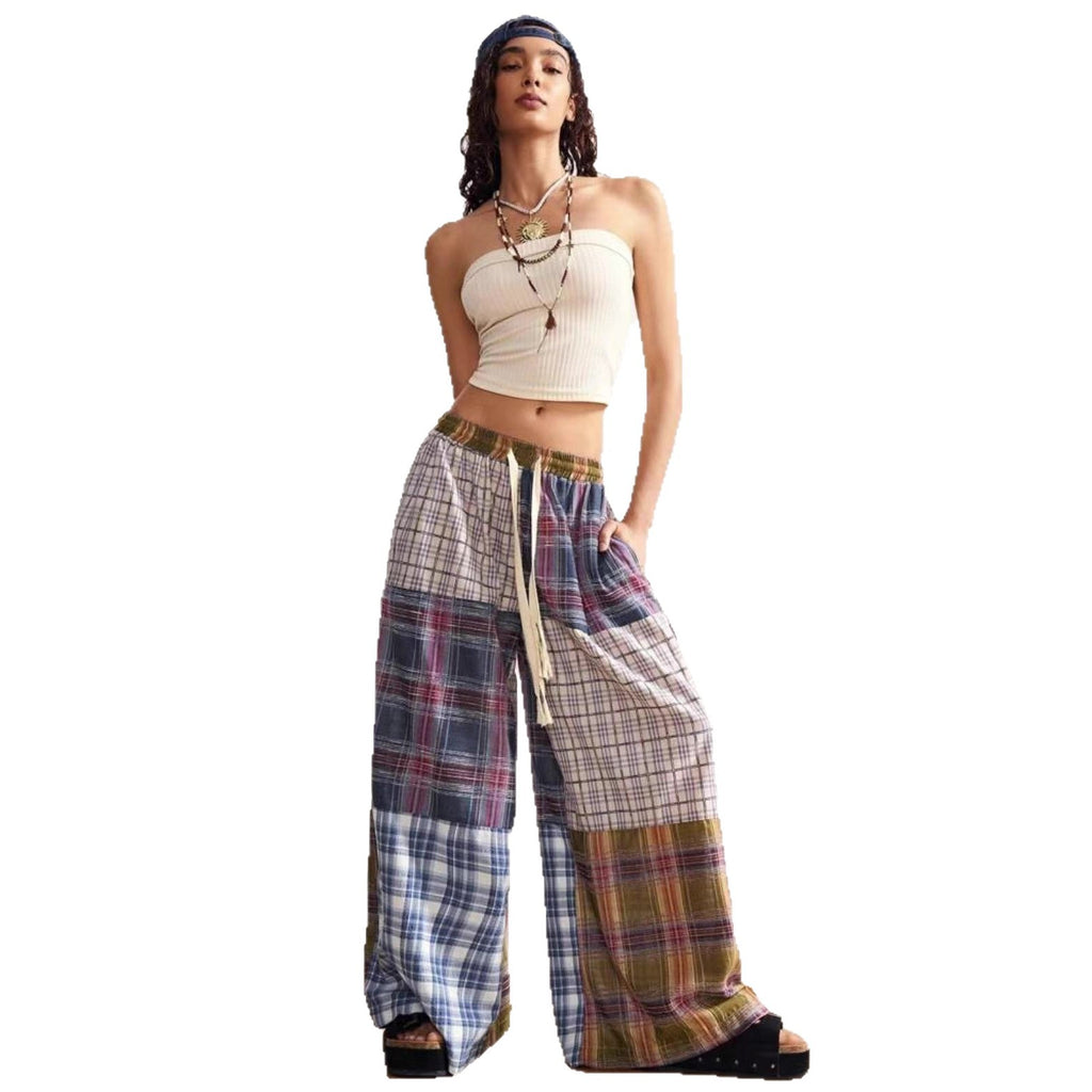 Retro Wide-leg Pants For Women