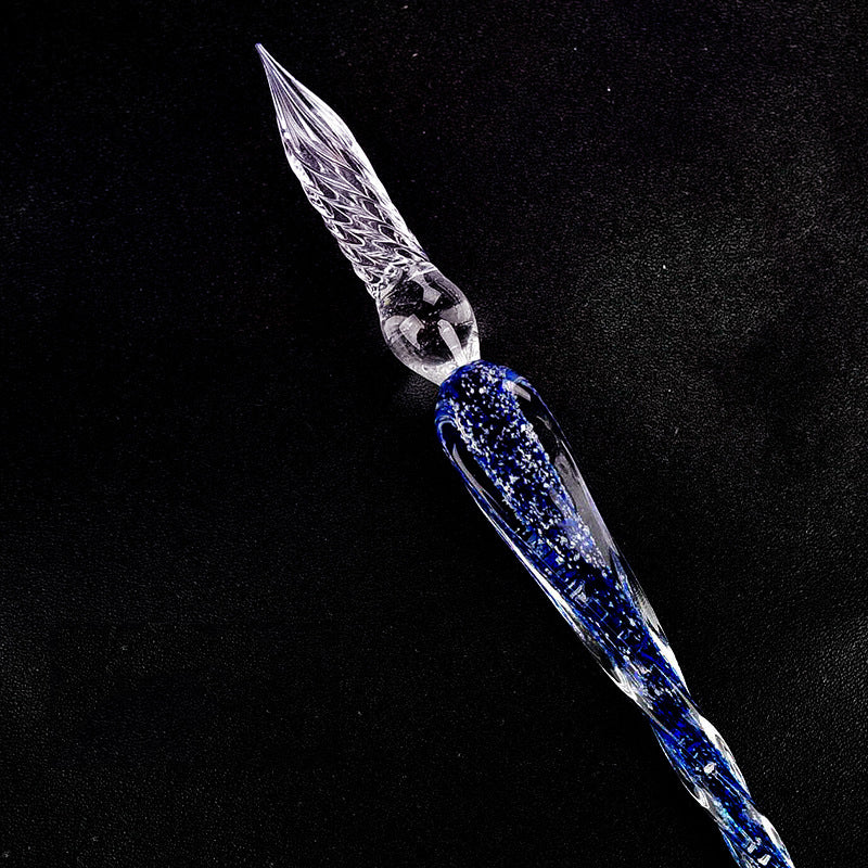 Creativity Luminous Glass Pen Dark Blue