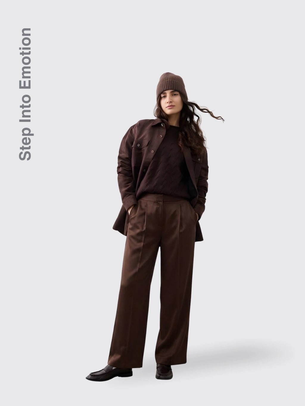 Casual-style Chic Slimming Wide-leg Pants
