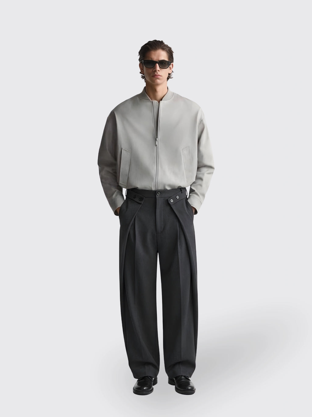 Korean-style Casual Pants For Men Loose Fit