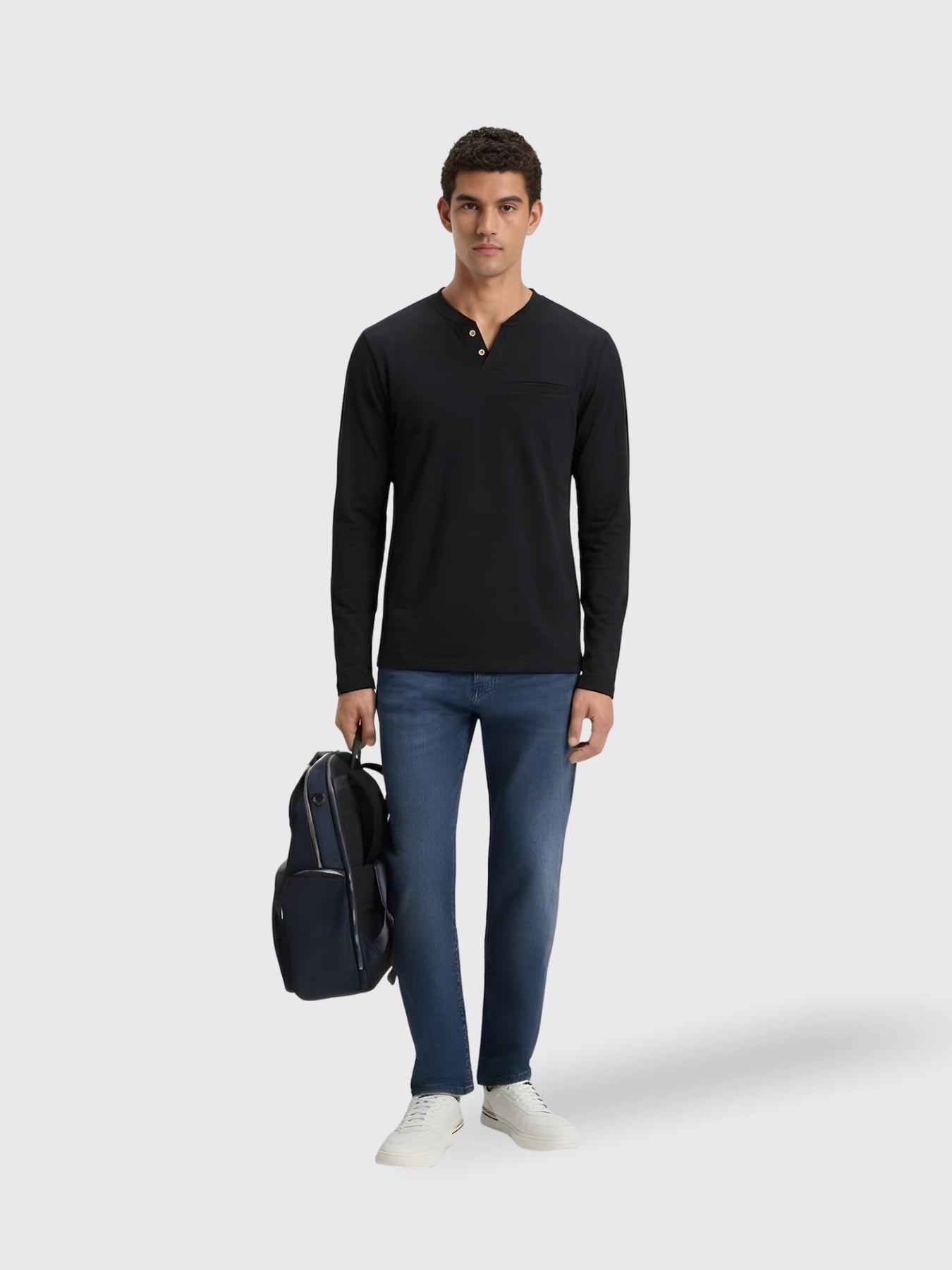V Neck Slim Fit Base Layer Shirt