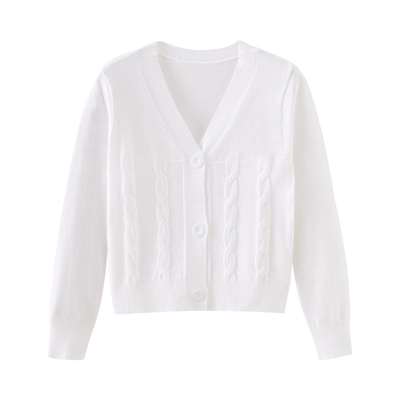 Versatile Casual Shirt Loose White