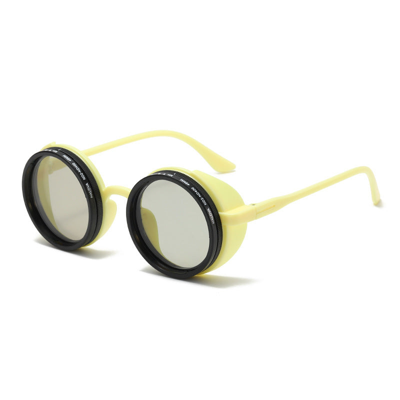 Adjustable Neutral-density Sunglasses Light Yellow