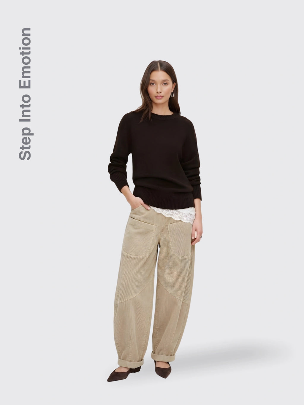 Loose And Slimming Casual Pants