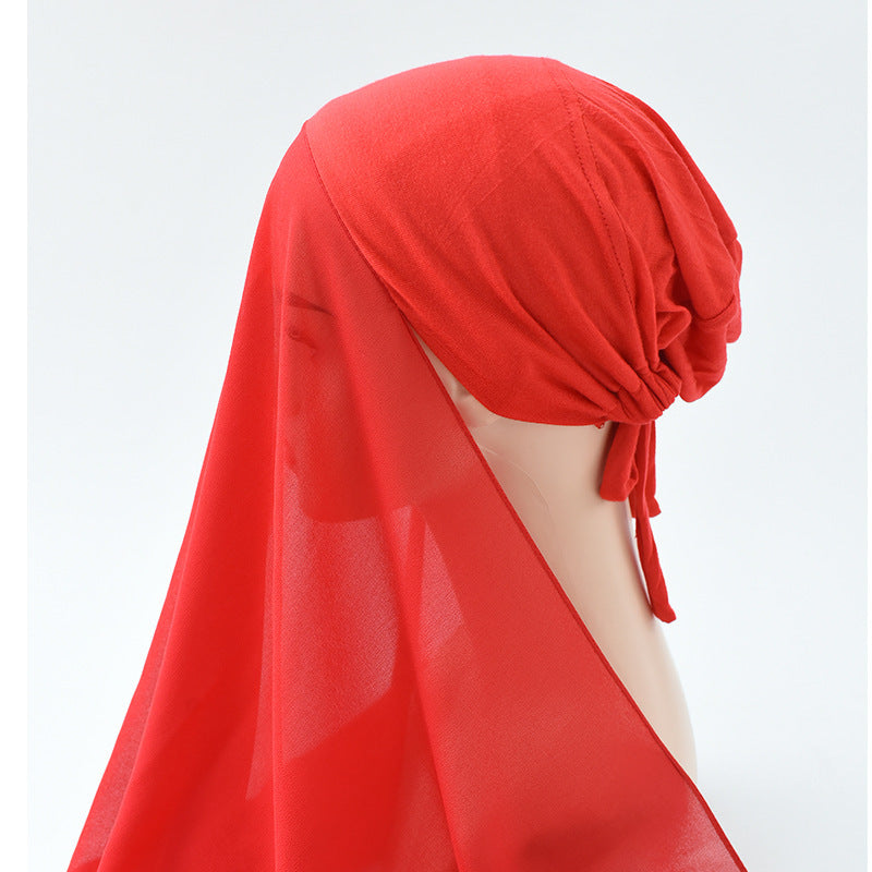 Malaysian Hijab with Nigab Face cover 4style