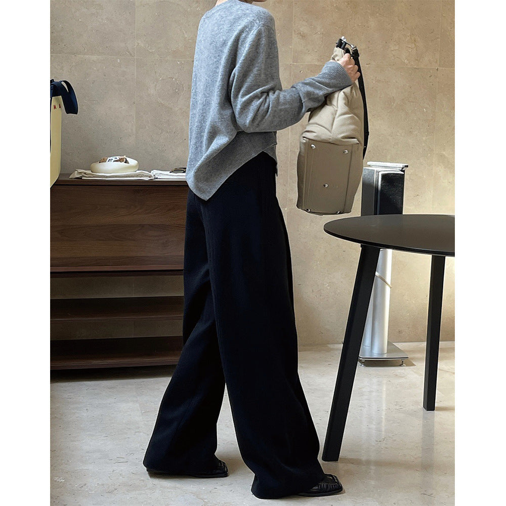Loose Slim Straight Leg Pants
