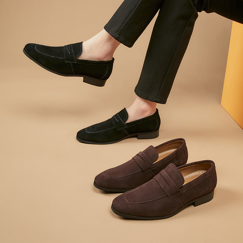 Slip-on Japanese Style Suede Shoes