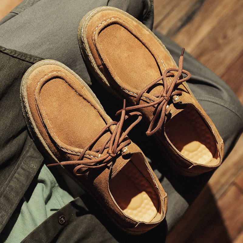 Versatile Suede Sneakers
