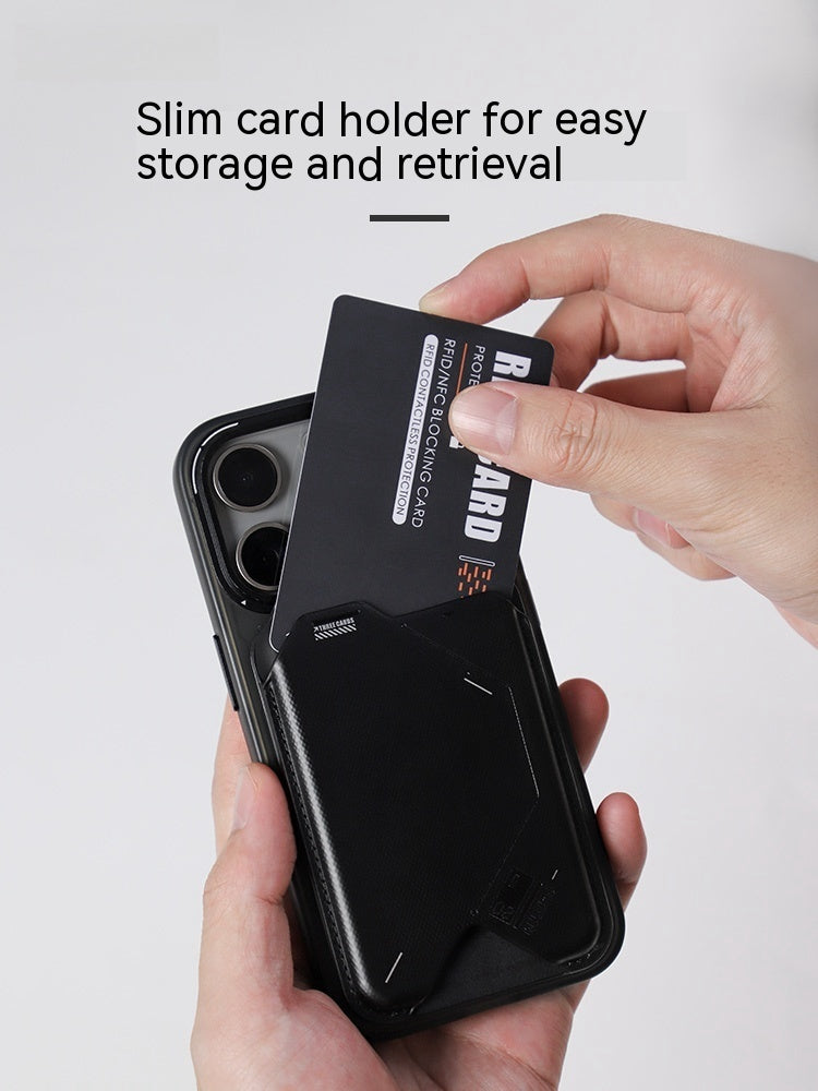 Magnetic Flip Card Holder G02 Two-in-one Wallet