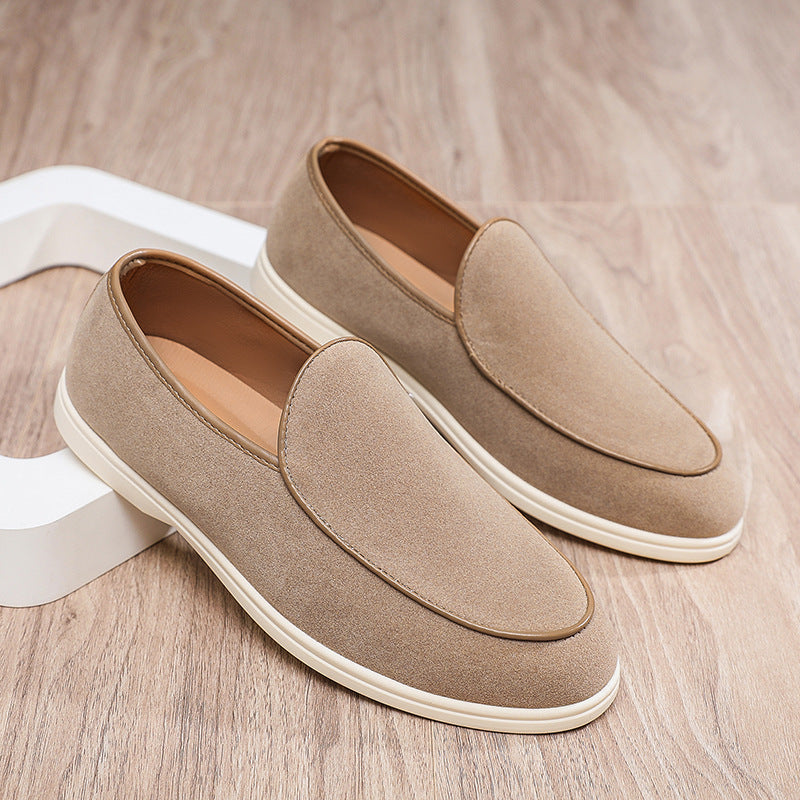 One Pedal Flat Heel Sneakers B 11 Sand Color