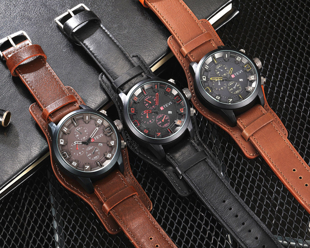Mens Watch With A Bold Large Dial