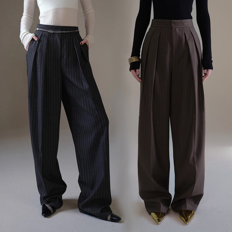 Striped Suit Pants