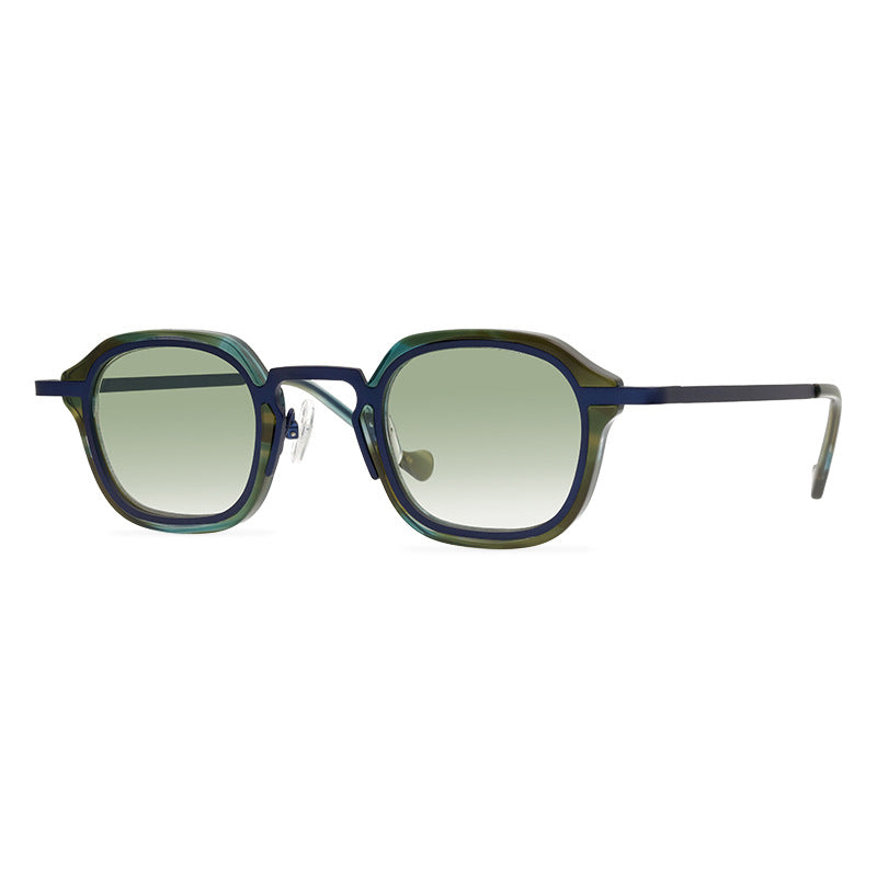 Japanese Style Sunglasses Blue And Green