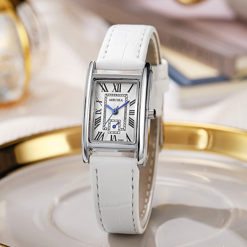 Retro Casual Stylish Womens Watch White