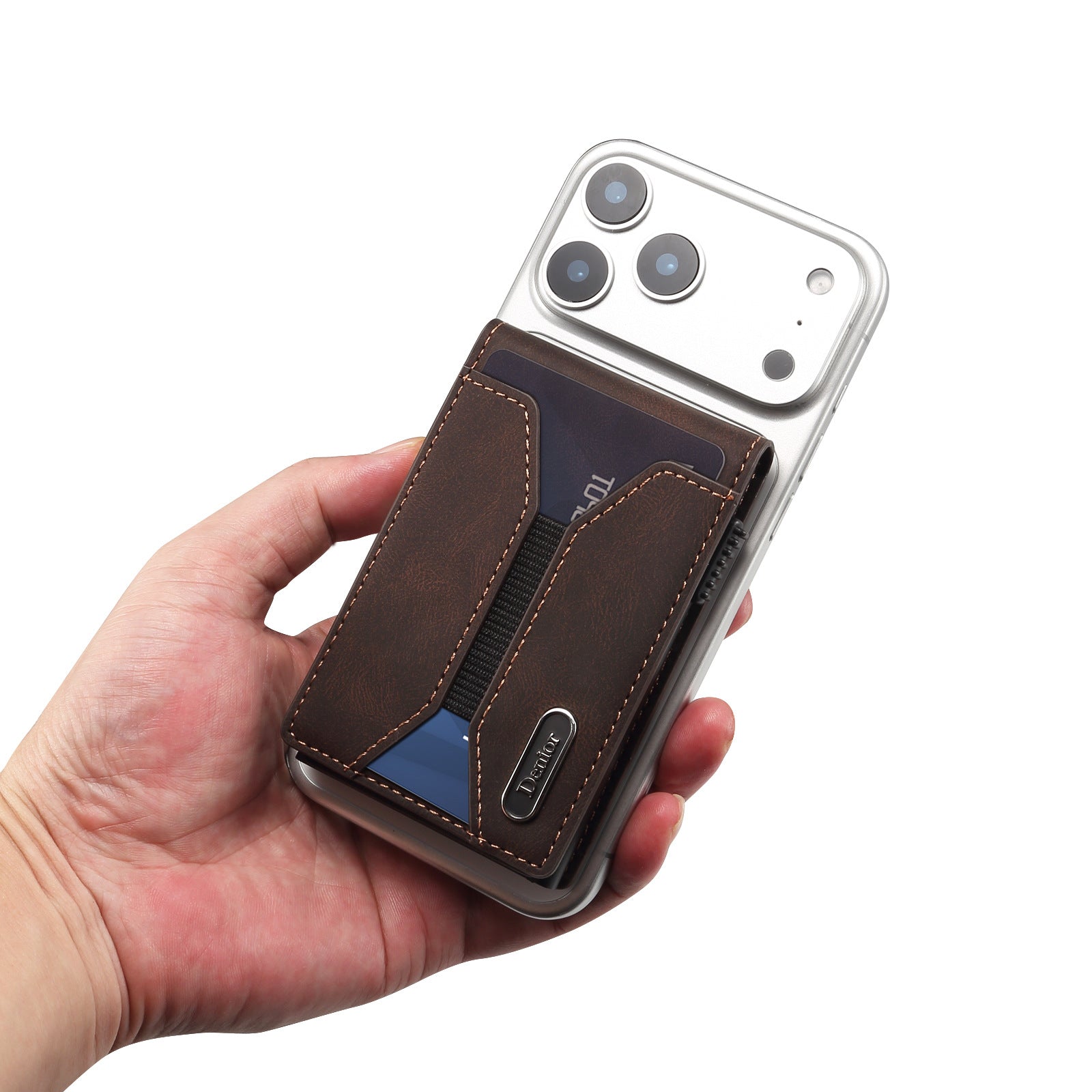 Smooth Leather With Button