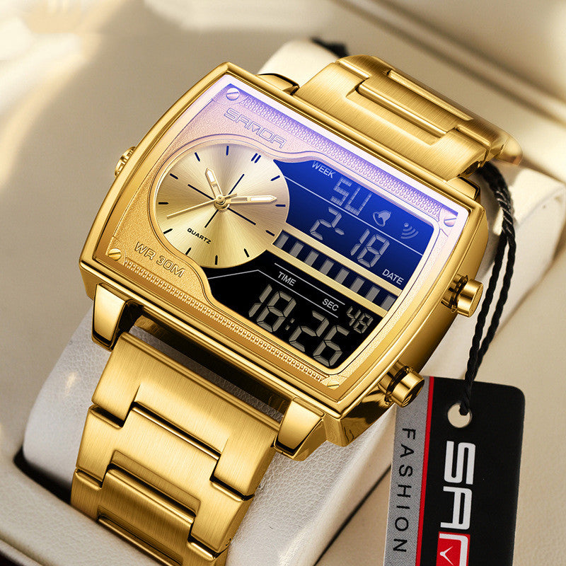 Multifunctional Electronic Business Watch Mens