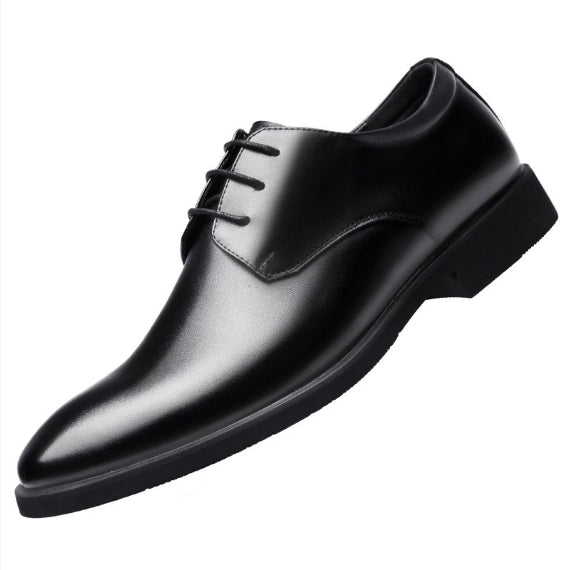 Mazefeng Men Leather Shoes Casual Top Quality Oxfords Men Genuine Leather Dress Shoes Business Formal Shoe Plus Size Wedding 44 Black1