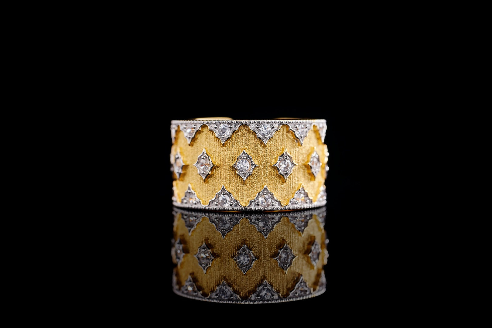 925 Silver-plated Star Wide Edition