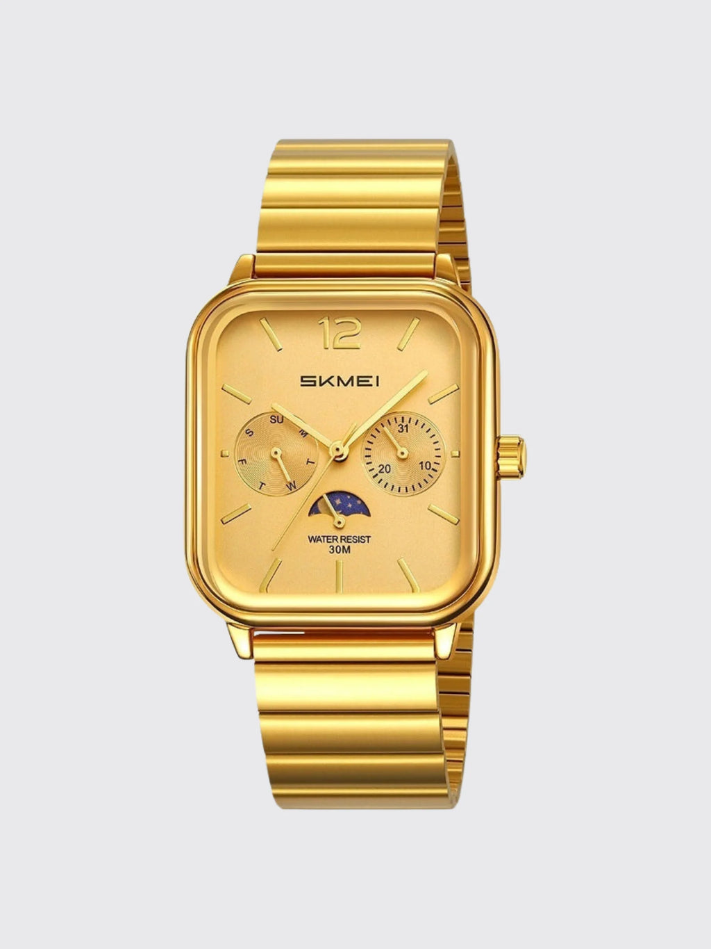 Stylish Multifunctional Square Watch