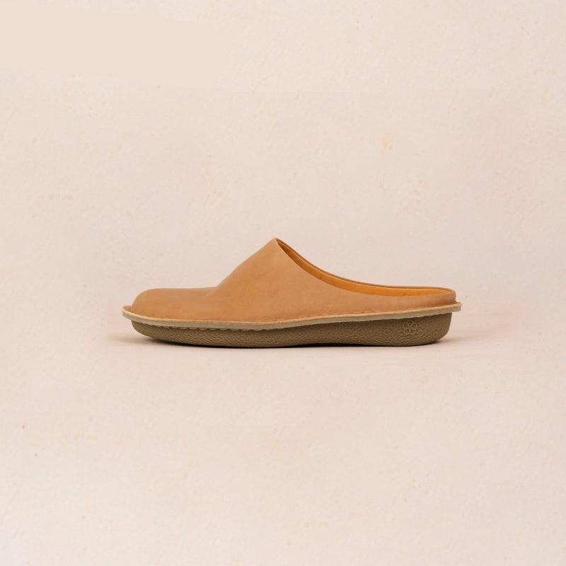 Soft Soled Lazy Toe Slippers Yellow