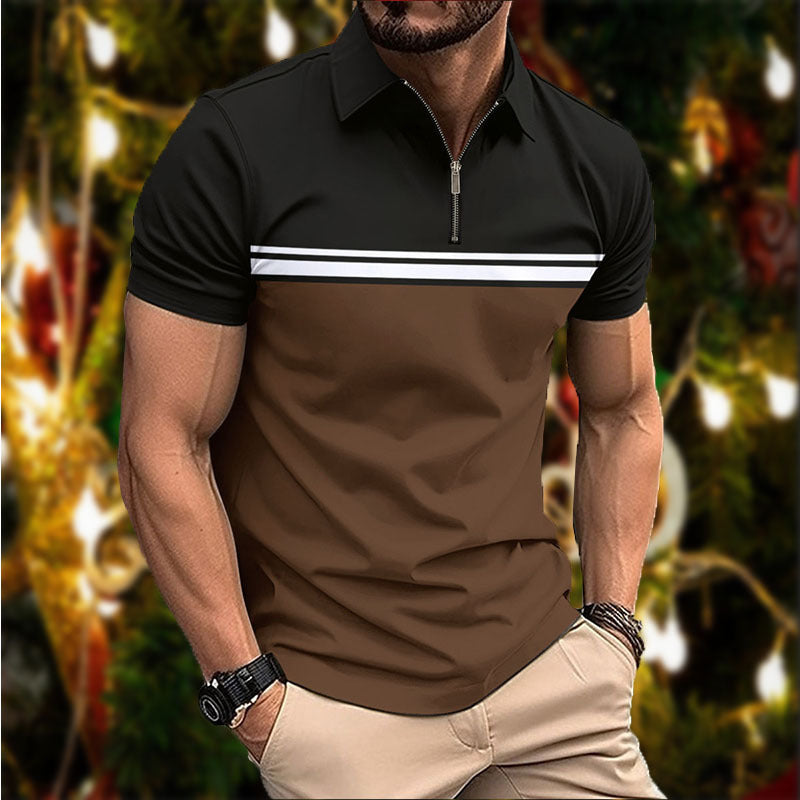 Stylish Slim-fit Polo Shirt ZVZ502