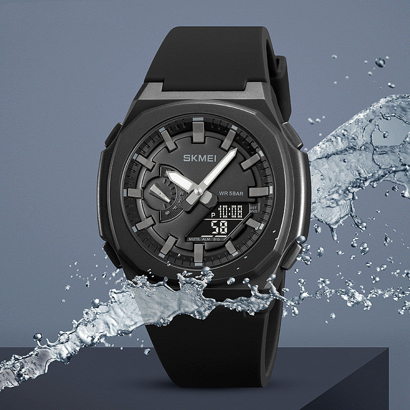 Quartz Waterproof Multi-function Chronograph Alarm Digital Watch