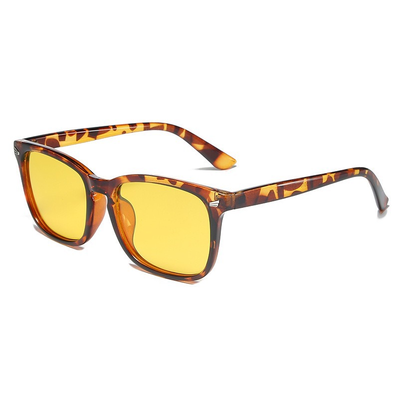 Minimalist Glasses High-definition Polarized Lenses For Men And Women Douhua Frame Yellow