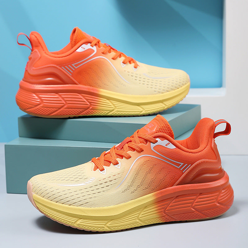 Lightweight Mesh Surface Sneaker Orange