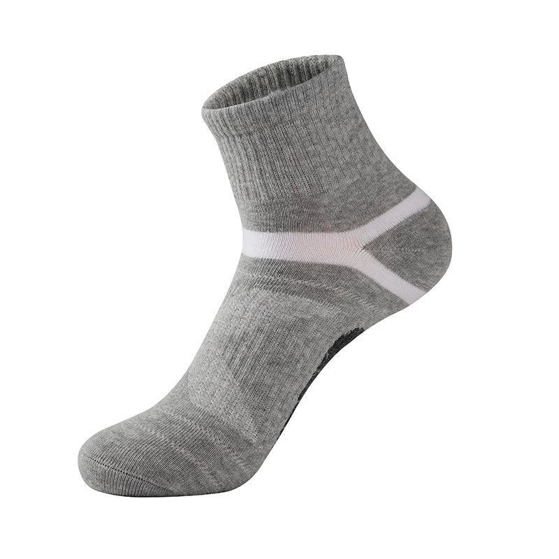 Sports socks basketball socks Grey One size