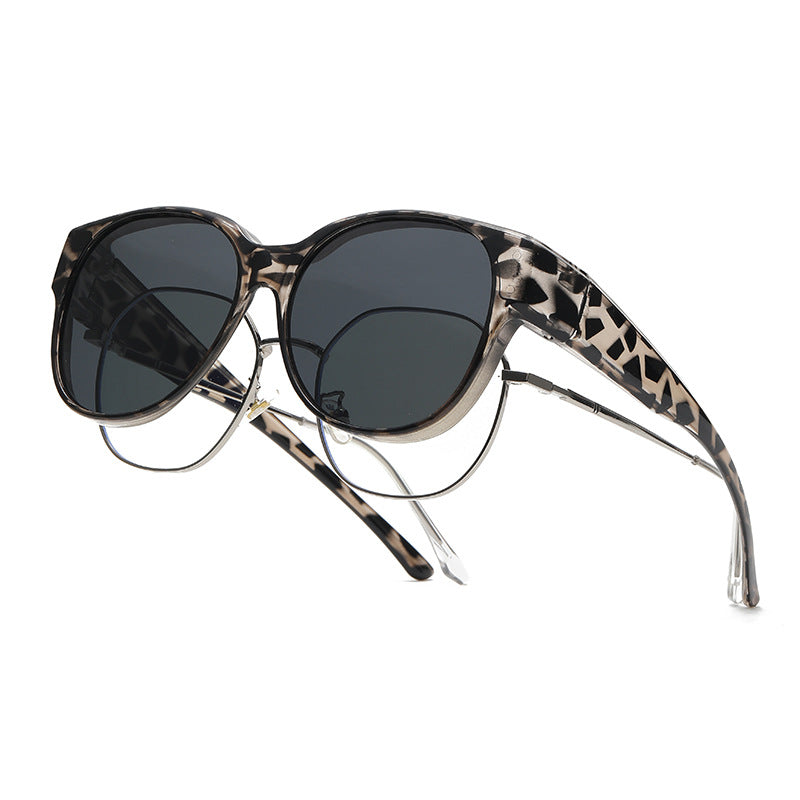 Mens Myopia Glasses For Driving Set Gray