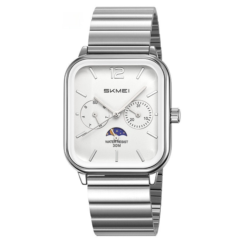 Stylish Multifunctional Square Watch