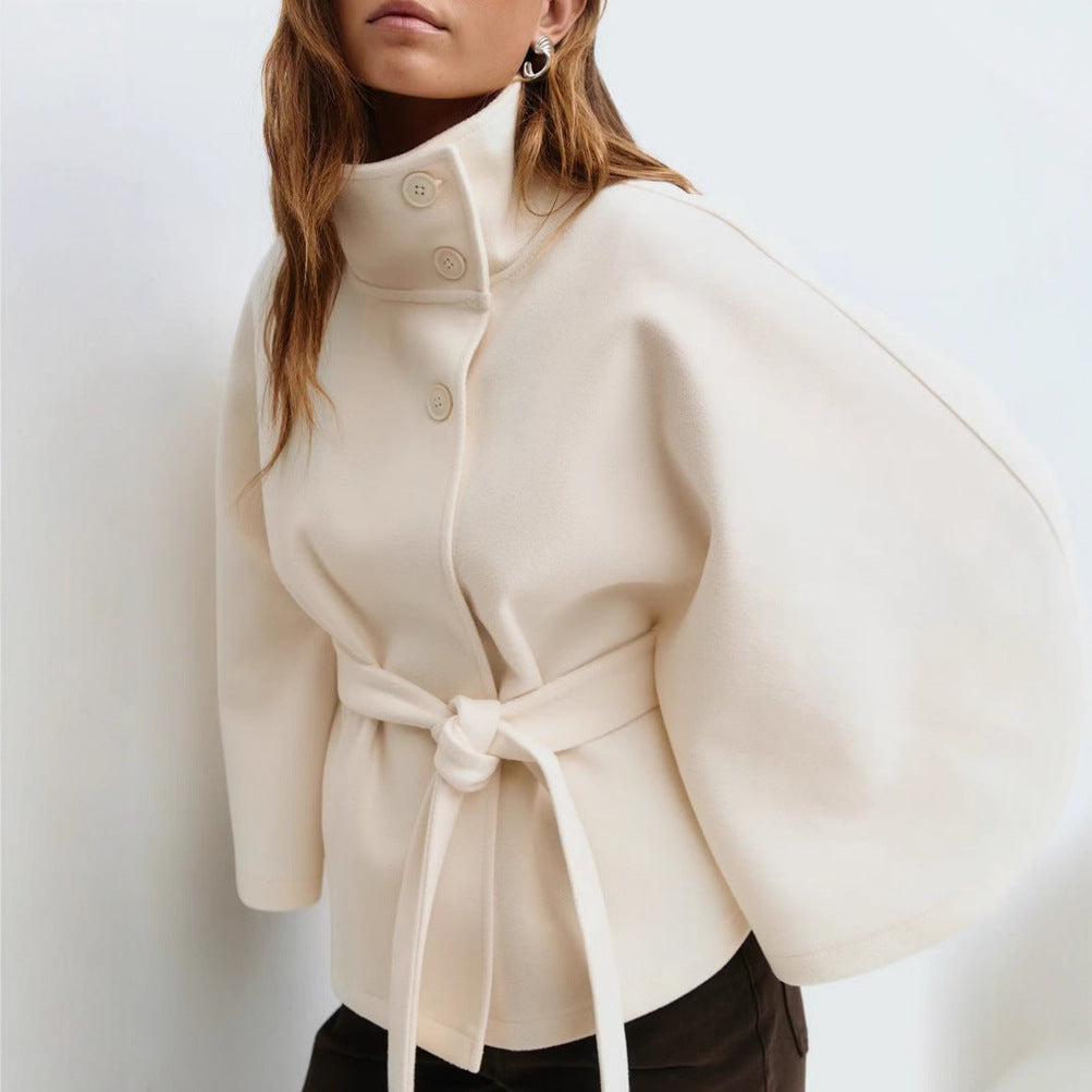 Elegant Button Top Trench Coat