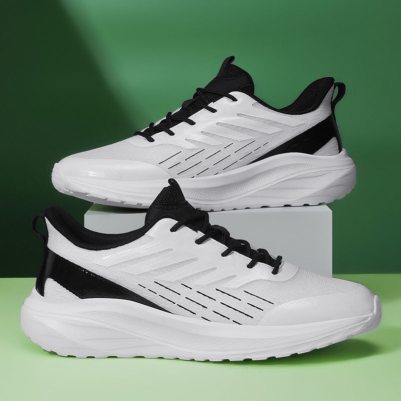 Lightweight Soft Sole Sneaker Male White