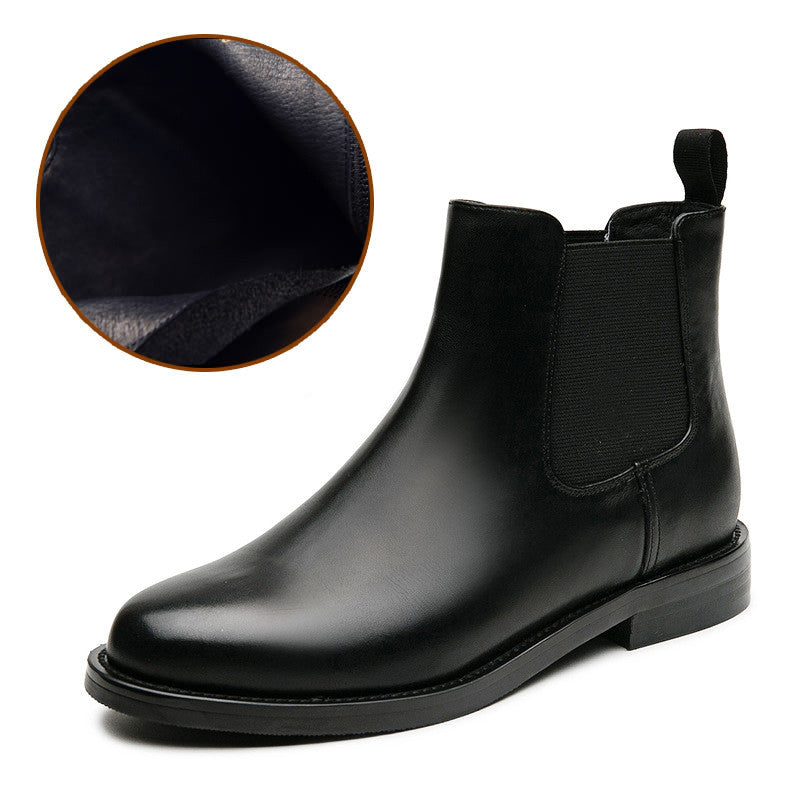 Ankle Boots For Women 2.5cm black single lining