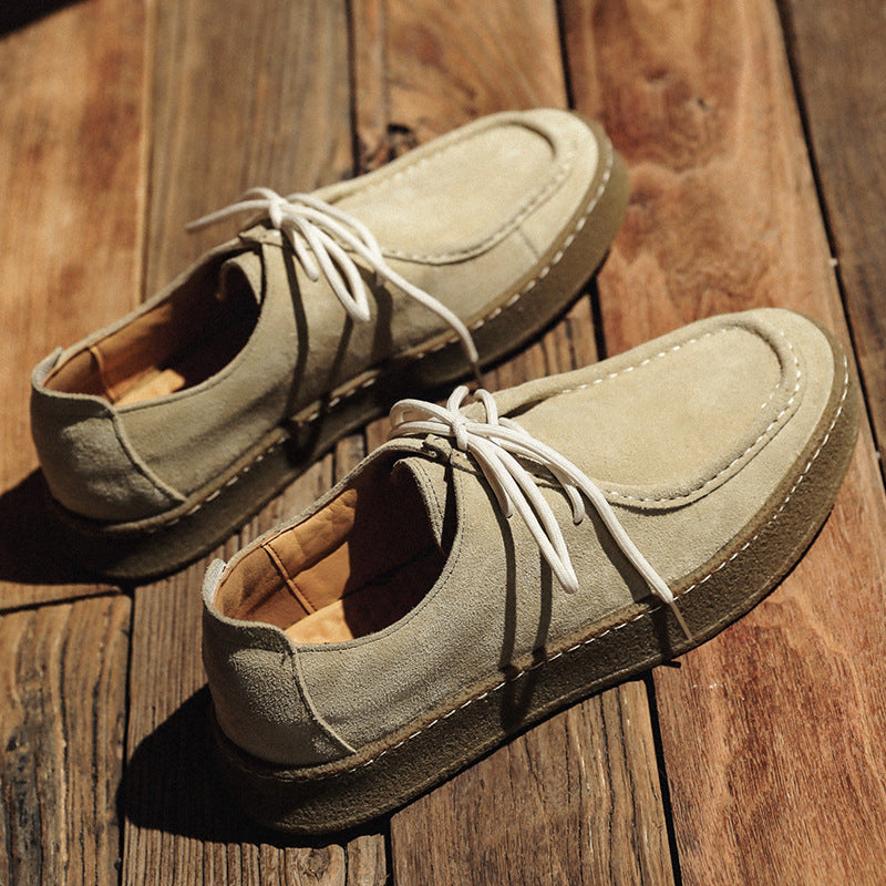 Versatile Suede Sneakers