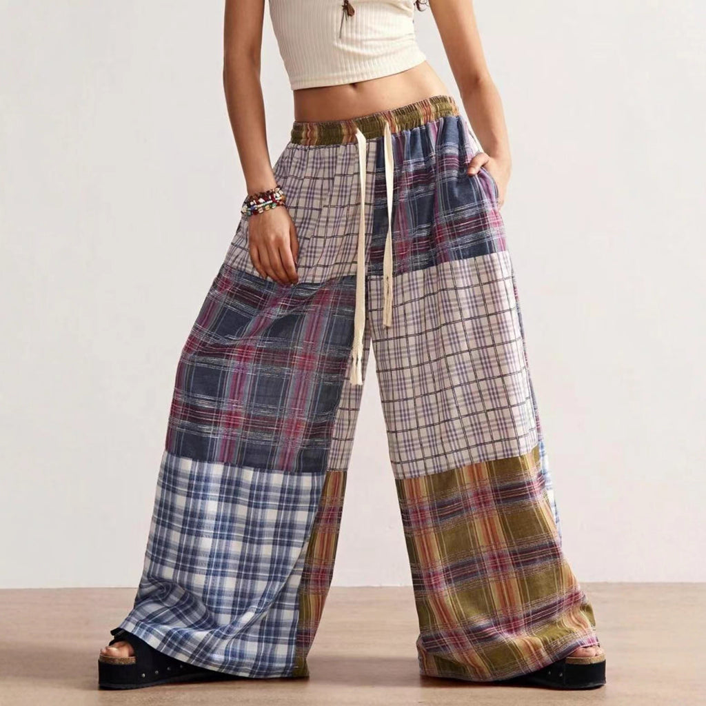 Retro Wide-leg Pants For Women