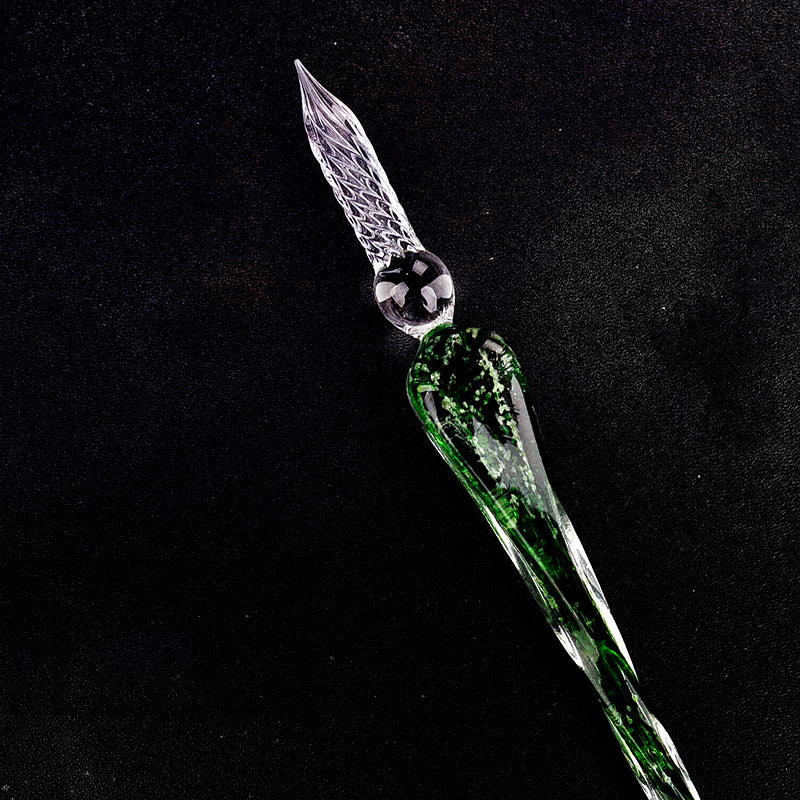 Creativity Luminous Glass Pen Green