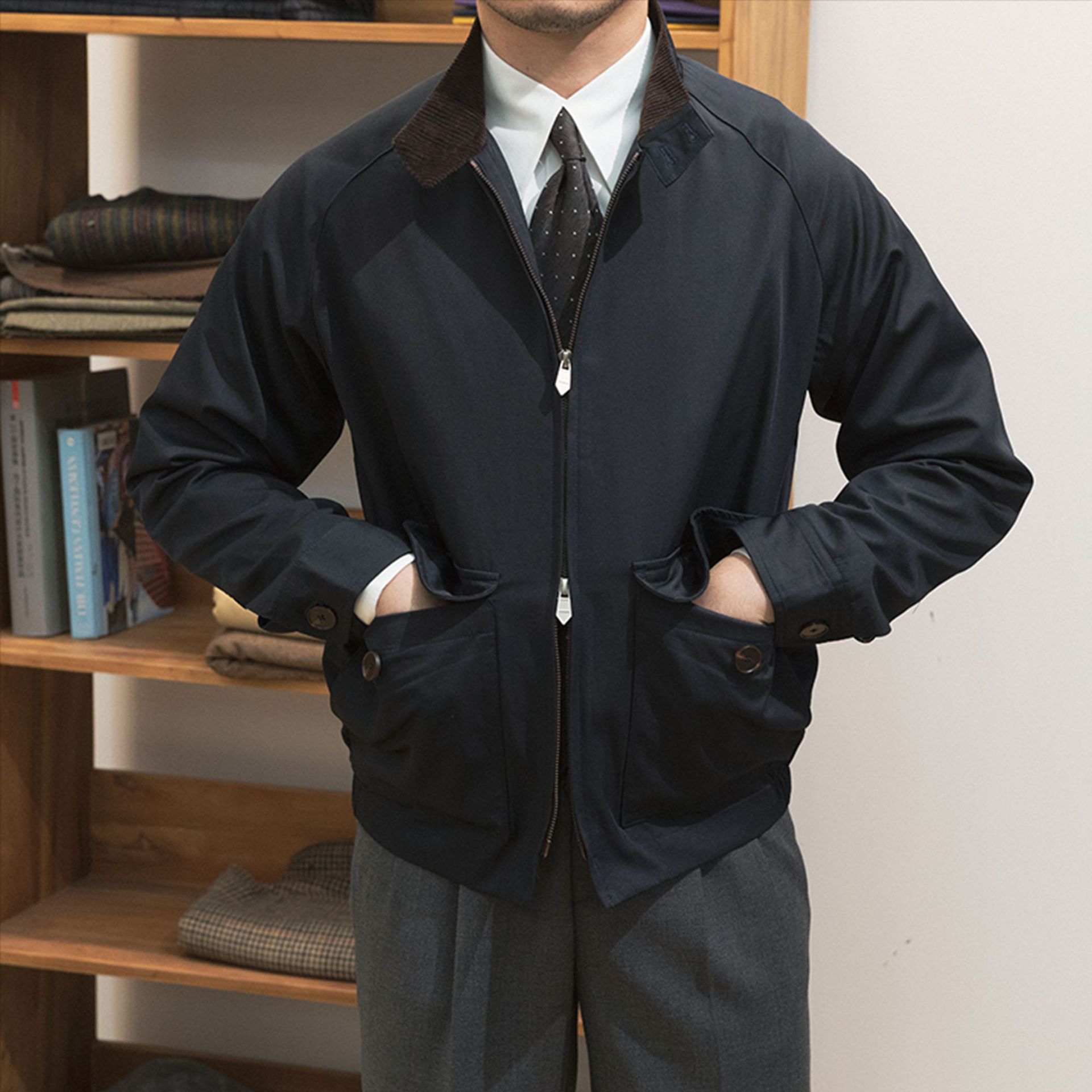 Harrington Casual Short Coat