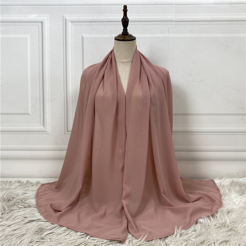 Women's Solid Color Hijab