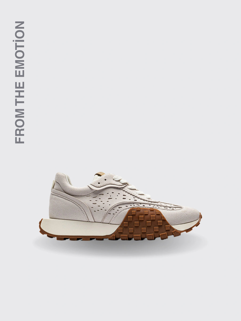 Retro Niche Thick-soled Jogging Sneakers