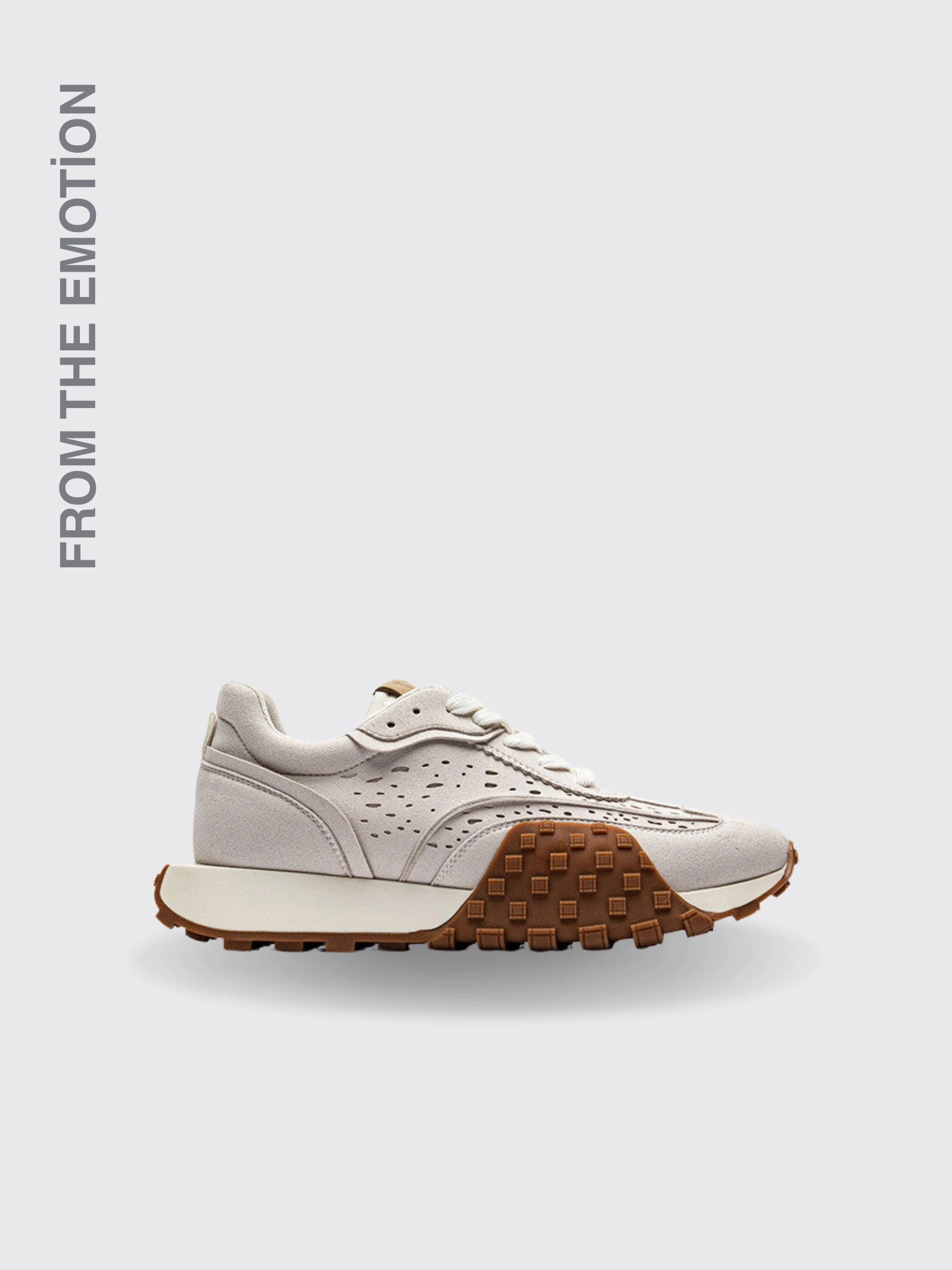 Retro Niche Thick-soled Jogging Sneakers