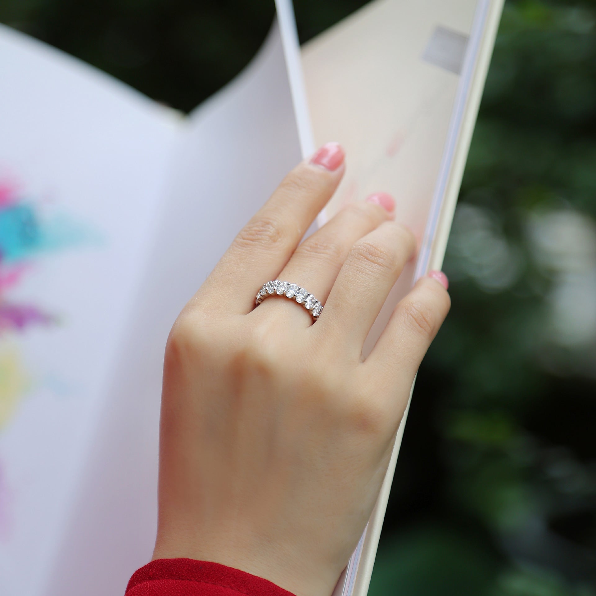 Sterling Silver Goose Egg Ring