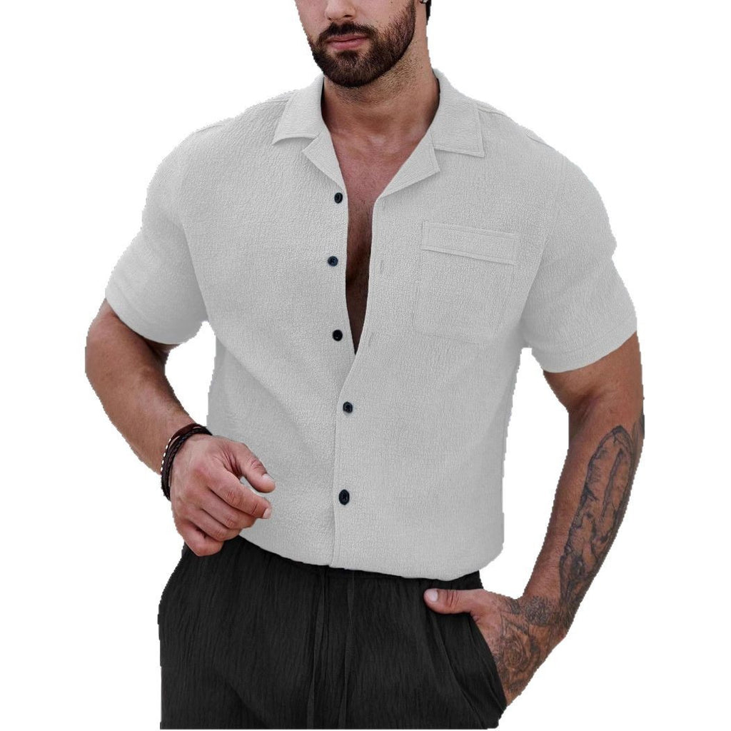 Breathable Wrinkle-Resistant Semi-Formal Shirt