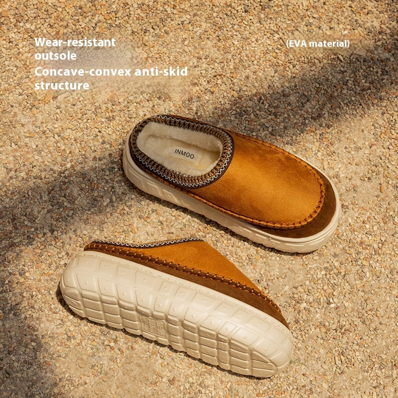 New Non-slip Plus Velvet Slippers