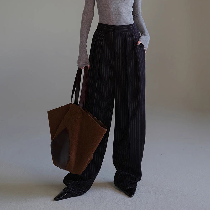 Striped Suit Pants